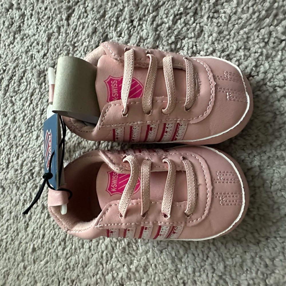 K-Swiss Kids Light Pink Sneakers